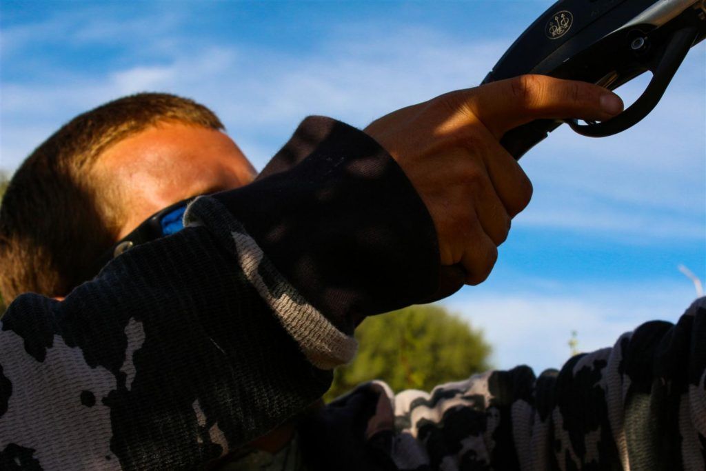 Ignoring gun safety rules while hunting