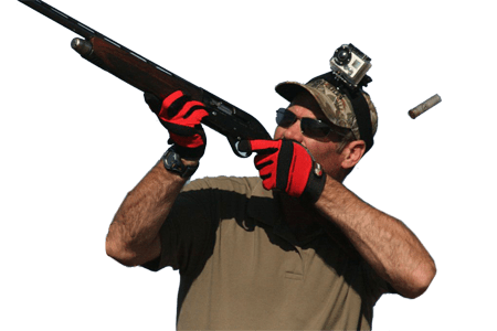 Long-range hunting rifle setup