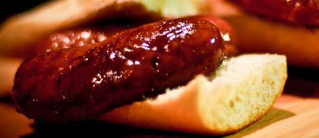 Choripan Argentina dove hunting meal