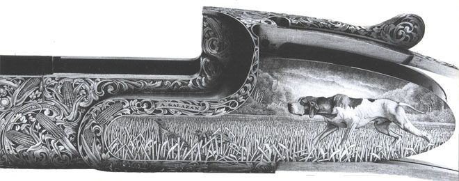 Giancarlo Pedretti engraver at work