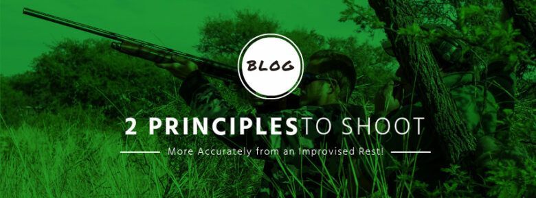 Shoot more accurately from an improvised rest